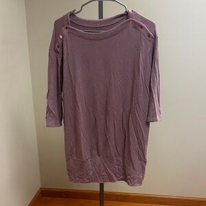 Isabel Maternity by Ingrid & Isabel Mauve Long Sleeve Top